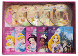Mon coffret livres CD. La Belle au Bois Dormant ; Cendrillon ; Blanche-Neige et les Sept Nains ; La Princesse et la Grenouille ; Raiponce
avec 5 CD audio