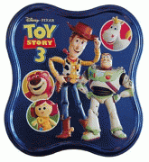 Boîte métal Toy Story 3. Avec un livre d'histoire, 2 livres de jeux et 50 stickers