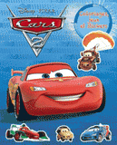 Coloriages, jeux et stickers Cars 2 Bleu