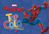 Spiderman, top colo. Avec des stickers