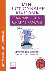 Mini-dictionnaire bilingue français-chat/chat-français