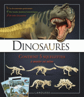 Les dinosaures. Contient 5 squelettes à monter soi-même