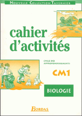 Cahier d'activités Biologie CM1