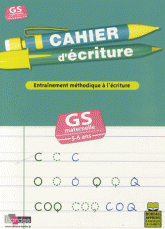 Cahier d'écriture Grande section de maternelle