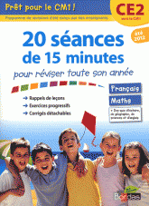 20 séances de 15 minutes pour réviser toute son année. Prêt pour le CM1 !