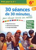 30 séances de 30 minutes maxi pour réviser toute son année. Prêt pour la 5e !