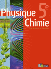 Physique Chimie 5e. Programme 2006