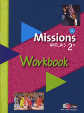 Anglais 2e Missions. Workbook A2/B1