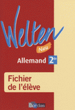 Allemand 2e Welten. Fichier de l'élève