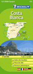 Costa Blanca. 1/130 000