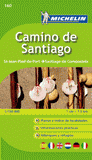 Camino de Santiago. St-Jean-Pied-de-Port - Santiago de Compostela 1/150 000