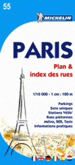 Paris. Plan et index des rues, 1/10 000