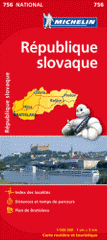 République slovaque. 1/500 000