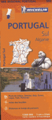 Portugal. Sul Algarve. 1/300 000
