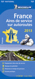 France Aires de services sur autoroutes. 1/1 000 000
Edition 2013