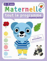 Maternelle moyenne section - tout le programme. 4-5 ans