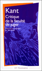 Critique de la faculté de juger