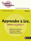 Apprendre à lire, labeur ou plaisir ?. Cycle 2