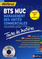 BTS Muc, Management des unités commerciales
avec 1 Cédérom