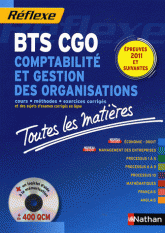 Comptabilité et gestion des organisations BTS CGO. Epreuves 2011 et suivantes
avec 1 Cédérom