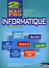 Informatique 2e Professionnelle Bac Pro
