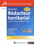 Rédacteur territorial. Concours catégorie B (concours externe, interne et 3e concours)