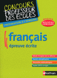 Français épreuve écrite. Master, nouveau concours
édition 2012