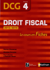 Droit fiscal DCG 4
édition 2013-2014
