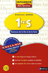 1re S Sciences de la Vie et de la Terre
édition 2006