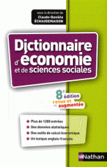 Dictionnaire d'économie et de sciences sociales
édition revue et augmentée