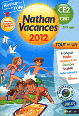 Nathan vacances du CE2 vers le CM1
édition 2012