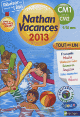 Nathan vacances tout en un du CM1 vers le CM2
Edition 2013