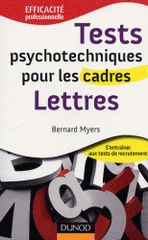 Tests psychotechniques pour les cadres : Lettres