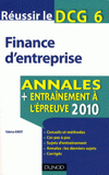 DCG 6 Finance d'entreprise
édition 2010