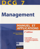 Management DCG 7. Manuel et applications
2e édition