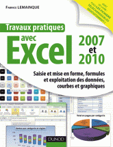 Travaux pratiques avec excel 2007 et 2010. Saisie et mise en forme, formules et exploitation des données, courbes et graphiques