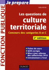 Les questions de culture territoriale. Concours des catégories B et C
2e édition