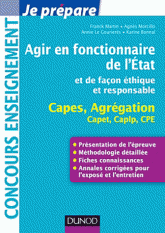 Agir en fonctionnaire de l'état et de façon éthique et responsable. Capes, Agrégation, Capet, Caplp, CPE