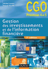 Gestion des investissements et de l'information financière. Processus 4 et 5
7e édition