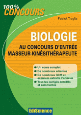 Biologie au concours d'entrée masseur-kinésithérapie