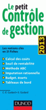 Le petit Contrôle de gestion
Edition 2013