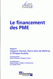 Le financement des PME. Rapport du Conseil d'Analyse Economique n°83