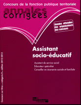 Assistant socio-éducatif. Concours sur titres
édition 2012-2013