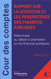 Rapport sur la situation et les perspectives des finances publiques 2012