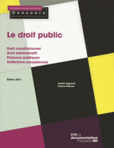 Le droit public
Edition 2013