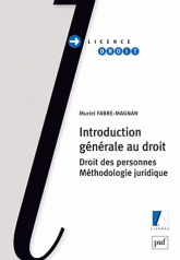 Introduction générale au droit. Droit des personnes, méthodologie juridique
2e édition