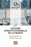 Histoire constitutionnelle de la France
4e édition