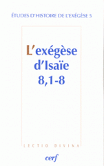 L'exégèse d'Isaïe 8, 1-8