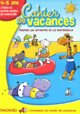 Cahier de vacances j'entre en GS 4-5 ans