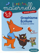 Graphisme-Ecriture, grande section, 5-6 ans. Du dessin aux lettres